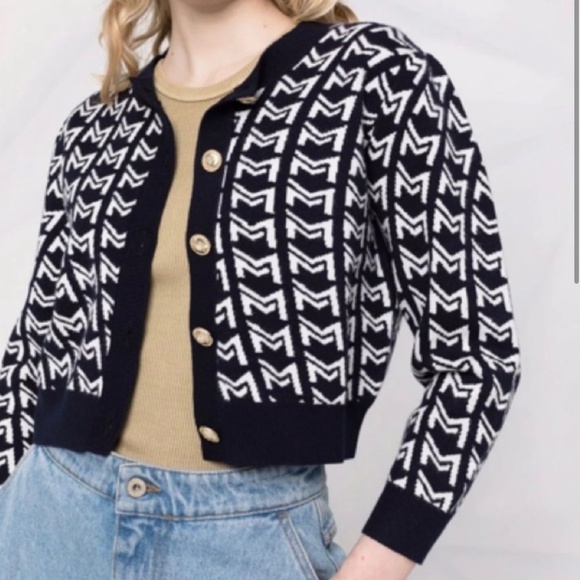 MAJE MONOGRAM CARDIGAN - Picture 2 of 5